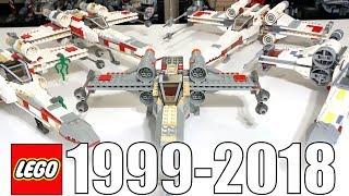 LEGO Star Wars X-Wing Comparison 7140 4502 6212 9493 75218  1999 2004 2006 2012 2018