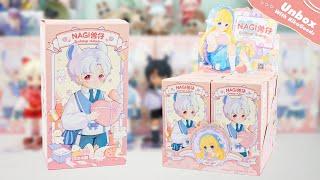 Unbox NAGI Exchange Student Series Action Figure Blind Box#bjd #unboxing #cute #toys #kawaii #doll