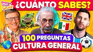 100 Preguntas de Conocimiento General    Play Quiz de Cultura