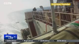Pirate Attack Foiled An attempted hijacking by Somali pirates caught on camera