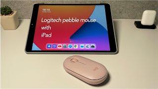 How to use Logitech M350 Pebble mouse with iPad