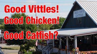 Huck Finns Catfish  Good Vittles  Good Chicken  Good Catfish?