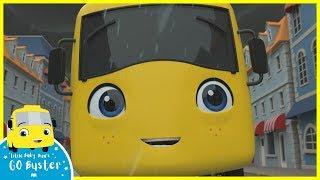 Wheels On The Bus  Go Buster  Nursery Rhymes  Baby Cartoons  Kids Videos  ABCs and 123s