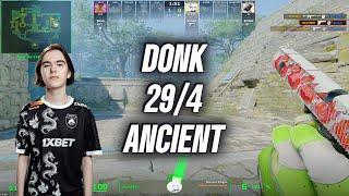 CS2 POV  Donk Faceit Ranked Ancient 294  Goat