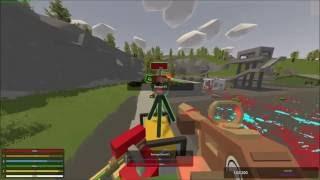 Unturned - Horde beacon vs. Sentry gun