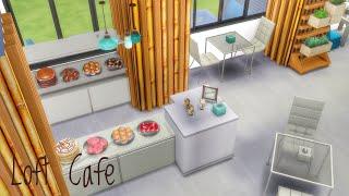  Loft Cafe  Кафе в стиле Лофт  The Sims 4