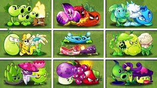 Best 20 Teams 3 Plants - Who Will Win? - PvZ 2 Team Plant vs Team Plant