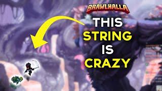 INSANE SCYTHE STRING -  Brawlhalla twitch highlights #31  0 to death combos weapon throws