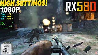 Call of Duty World at War RX 580 - 1080p High