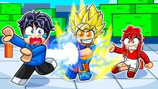 Playing as PROTECTIVE GOKU in Roblox Strongest Battlegrounds