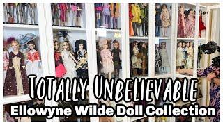 TOTALLY UNBELIEVABLE Ellowyne Wilde Robert Tonner Doll Collection  OVER 300 DOLLS