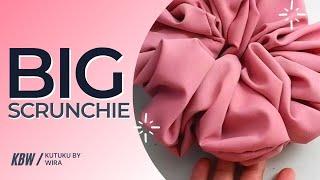 DIY Big Scrunchie  Cara Membuat Ikat Rambut yang Besar