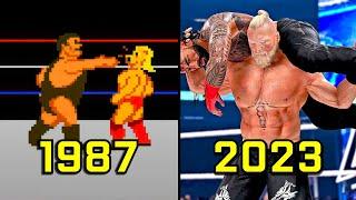 Evolution of WWE Games 1987-2023