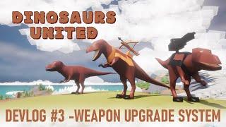 Indie Devlog #3 - Dinosaurs United - Character Upgrade System