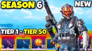 *NEW* SEASON 6 BATTLE PASS MAXED OUT in COD MOBILE