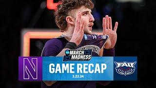 Northwestern EDGES Florida Atlantic In Overtime I March Madness Recap I CBS Sports