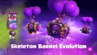 Skeleton Barrel Evolution  Clash Royale