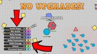 DIEP.IO NO UPGRADES CHALLENGE  Reaching Level 30 With NO UPGRADES Diep.io