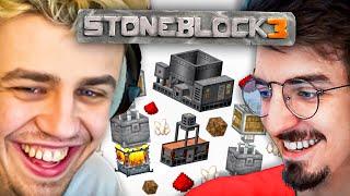 Zu viel Auswahl  Minecraft Stoneblock feat. @papaplatte @Trymacs