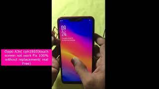 Oppo A3s cph1803touch screen not work Fix 100% without replacement real Free
