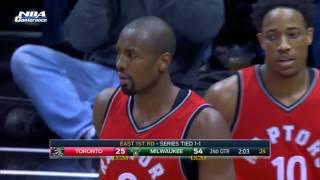 NBA Playoffs 2017 Game 3 Toronto Raptors vs Milwaukee Bucks Full Game Highlights