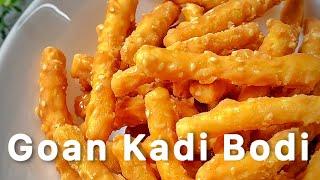 Goan Kadi-Bodi  Easy Kadio Bodio Recipe  Goan Khaje