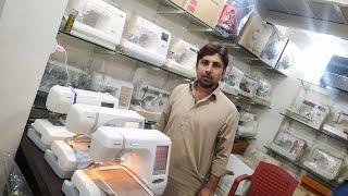 imported Japanese embroidery machine  sewing machine prices in Jackson market karachi Pakistan