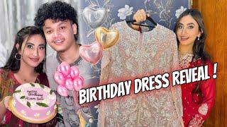 Bday dress reveal ho gaya  Pre Birthday shoot kia  300 roses surprise from my sis ️ #alizehjamali