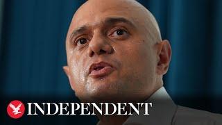 Sajid Javid announces he will not stand again as MP for next General Election