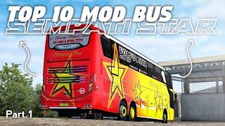 TOP 10 MOD BUS SEMPATI STAR Part.1  MOD BUSSID