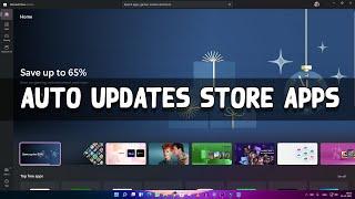 How to Turn OffDisableEnable Automatic Updates for Microsoft Store Apps