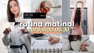 5AM - ROTINA MATINAL PRODUTIVA  hábitos dia a dia e dicas de sono com Emma Colchões.