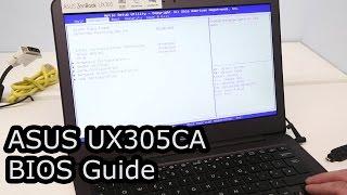 ASUS Zenbook UX305CA UEFI BIOS Settings Guide