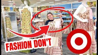 TARGET CANCELLED OVER  PRAIRIE DRESSES