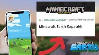 Minecraftın Başarısız Olan Oyunu  Minecraft Earth