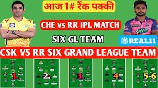 CHE vs RR Dream11 Prediction Che vs rr Dream11 IPL Team Dream11 Today che vs rr Dream11 Team