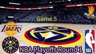 Los Angeles Lakers Vs Denver Nuggets Round 1 Game 5 LIVE REACTION and Watch Party