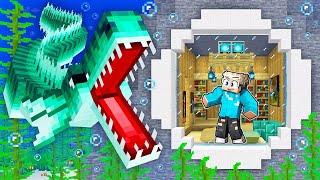 Ich BAUE ein GEHEIMES UNTERWASSERHAUS in Minecraft