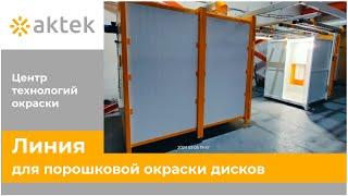 Оборудование для порошковой покраски Актэк