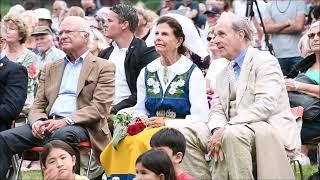 King Carl Gustaf and Queen Silvia at the World Music & Food Festival