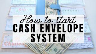HOW TO START AN ALL CASH BUDGET  CASH BUDGETING 101  HOW TO START ON LOW INCOME