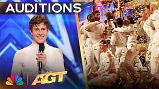 Brent Street Receives The GOLDEN BUZZER From Howie Mandel  Auditions  AGT 2024