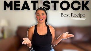 Best Meat Stock Recipe for GAPS Diet  GUT HEALTH RECIPES