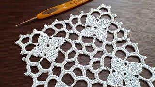 Простой  КВАДРАТНЫЙ МОТИВ вязание крючком для новичков мастер-класс How to Crochet for Beginners