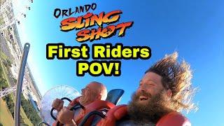 ICON Park New Orlando Slingshot First Riders POV