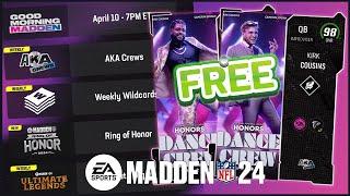 RING OF HONOR CONFIRMED + How To Claim Your FREE 98 OVR AKA Champion
