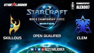 2019 WCS Winter Open Qualifier 3 Match 8 SKillous P vs Clem T