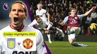 Chicharito inspires Manchester United COMEBACK vs Aston Villa  Premier League Highlights
