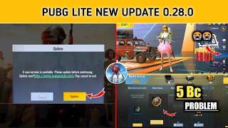 Pubg Lite New Update 0.28.0  Pubg Lite Me 5 Bc Nhai Mel Raha Hai  5 BC Problem In Pubg Mobile Lite