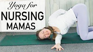 Postnatal Yoga For Nursing Mothers    Back Neck & Shoulder Yoga Stretches    YogaCandi